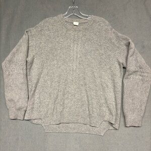 C.T. Plage Women’s Cashmere Sweater Grey Sz. L **See Description**